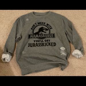 Custom oversized womens sweatshirt